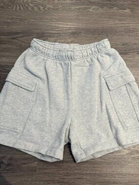 ARITZIA-TNA SWEATFLEECE CARGO SHORT